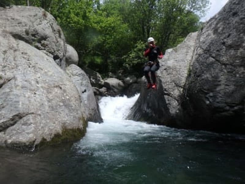 Excursion en canyoning dans le canyon du Freser, Ripollès