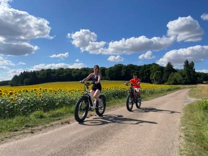 Billet Randonnée en fat-bike électrique depuis Chevry-en-Sereine, Fontainebleau