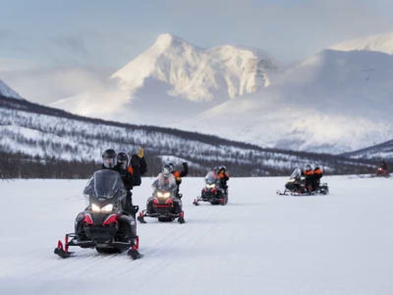 Billet Excursion avancée en motoneige au départ de Tromsø