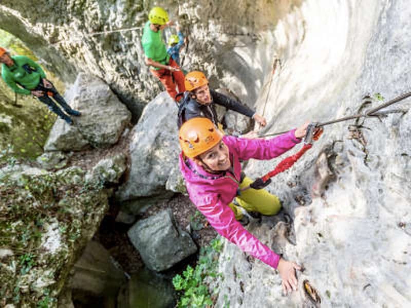 Via Ferrata Rio Sallagoni in Arco, Lac de Garde