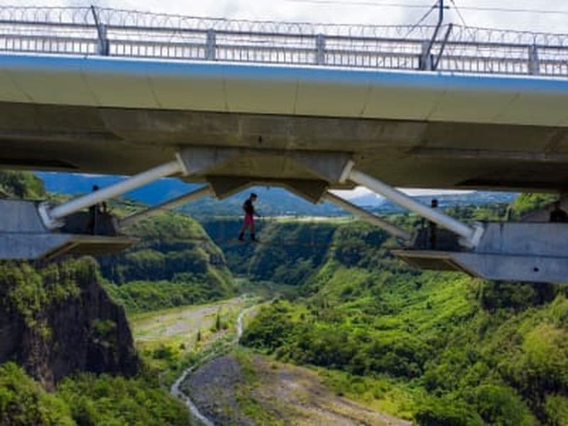 Billet Skywalk sur le pont du Bras de la Plaine (115 m), La Réunion