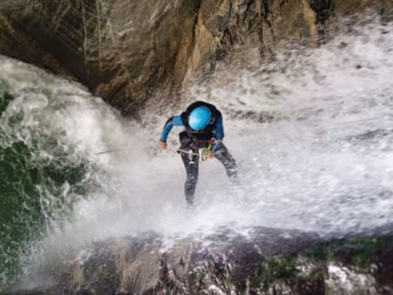 Billet Canyon du Canceigt à Béost dans la Vallée d'Ossau