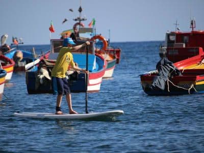Excursion de Stand Up Paddling à Porto da Cruz près de Santana, Madère