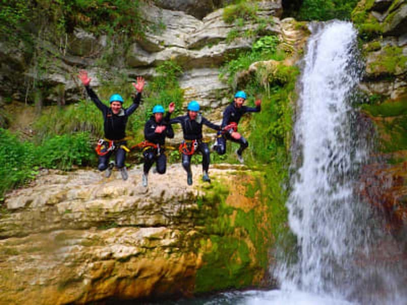 Billet Canyon des Moules marinières dans le Vercors au sud de Grenoble