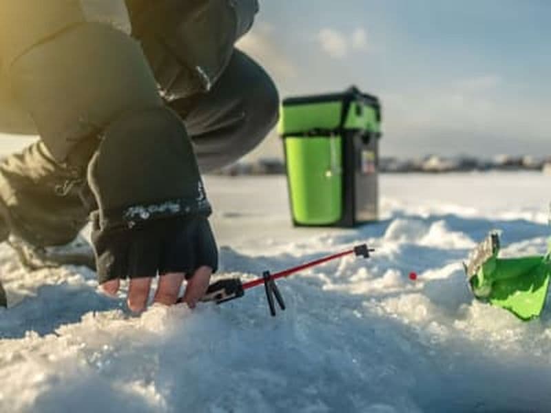 Excursion de pêche sur glace au départ de Luleå