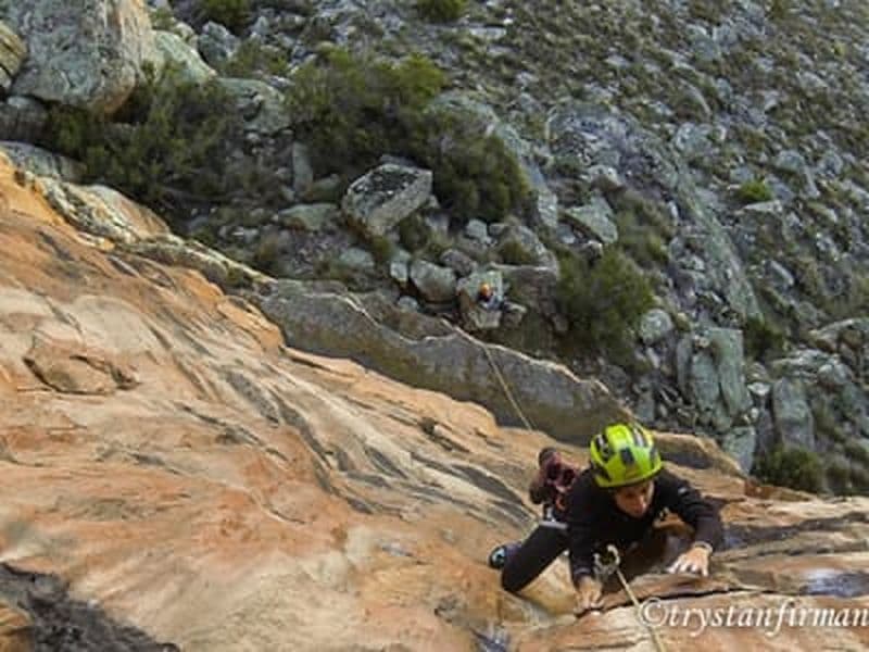 Escalade dans les montagnes du Cederberg