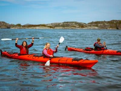 Excursion guidée en kayak autour des îlots d'Øygarden depuis Bergen
