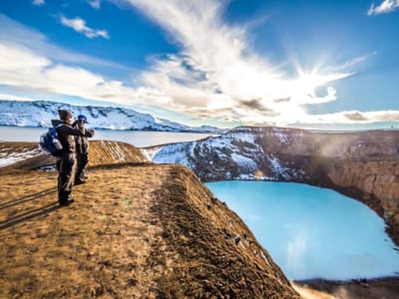 Billet Excursion guidée en Super Jeep à la caldeira volcanique d'Askja et à Herdubreidarlindir depuis Mývatn