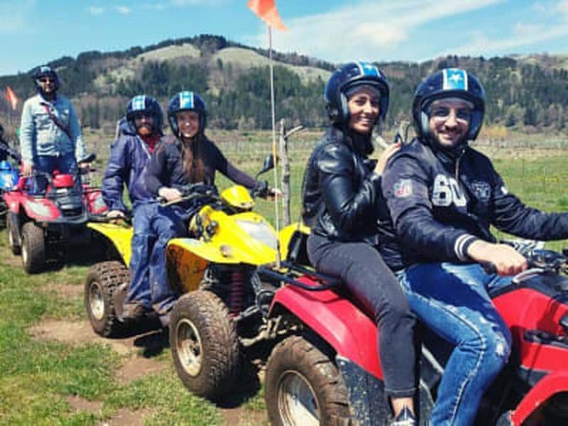 Excursion en quad autour du lac Laceno et dans les montagnes Picentini près de Salerne
