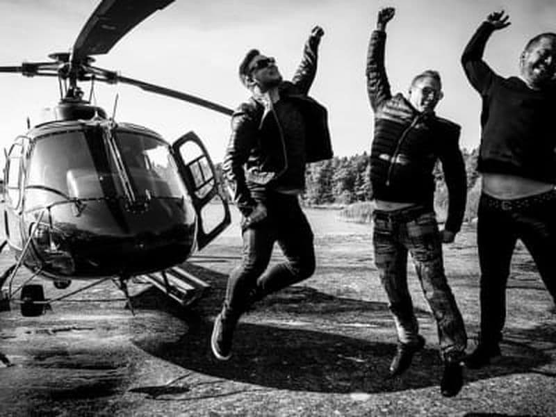 Expérience en hélicoptère et en bateau pneumatique au-dessus d'Helsinki