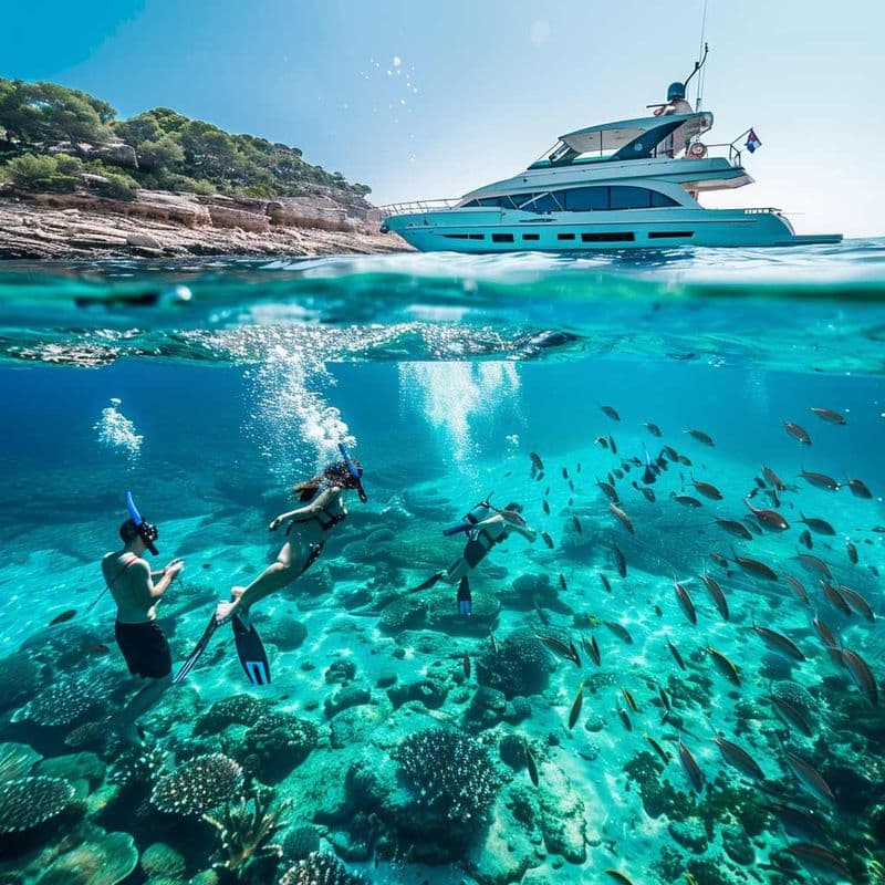 Billet Visite d'île en île à Ibiza : de Santa Eulàlia à Espalmador, Ses Illetes et Cala Saona