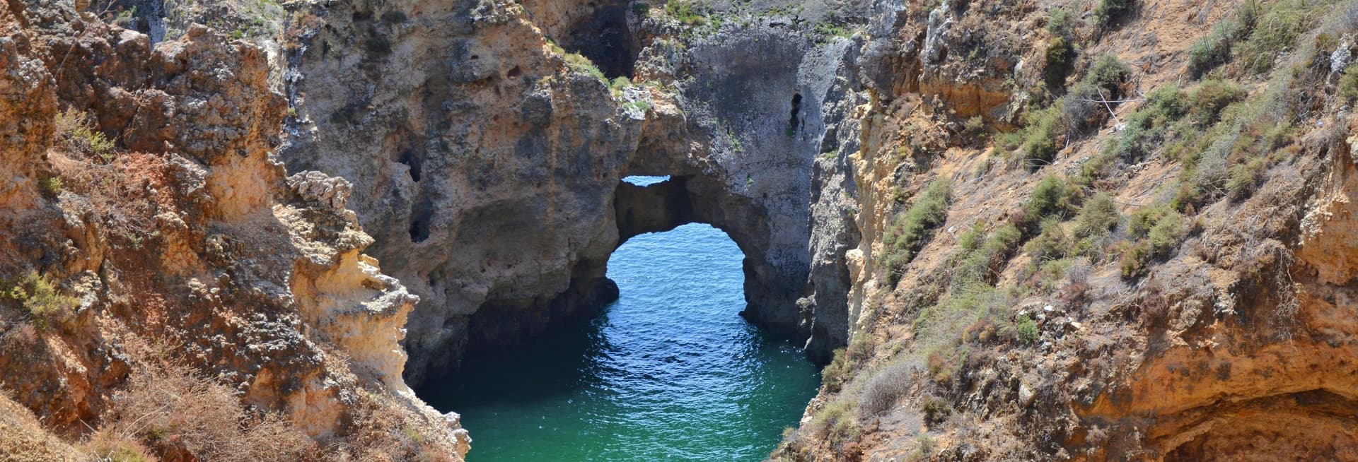 Balade en bateau aux grottes de Ponta da Piedade