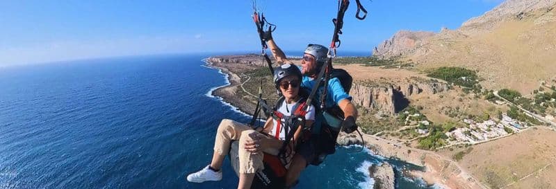 Vol en parapente à Palerme