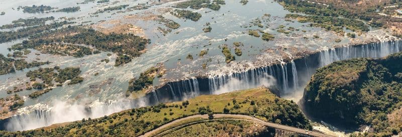 Randonnée et tyrolienne aux Chutes Victoria