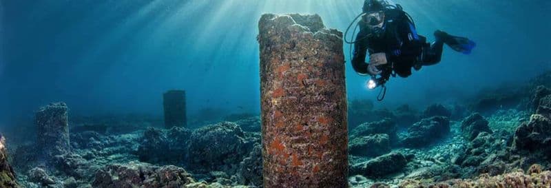 Billet Baptême de plongée dans le parc archéologique submergé de Baia