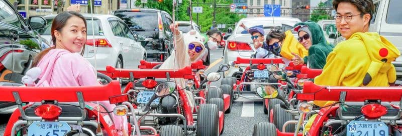 Billet Balade en kart dans Osaka