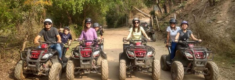 Balade en quad dans Santiago