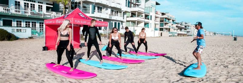 Billet Cours de surf à Santa Mónica