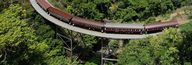 Billet Excursion à Kuranda en train panoramique + téléphérique