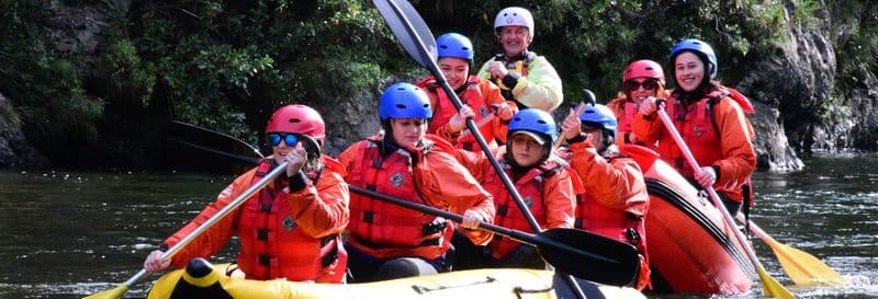 Rafting sur le fleuve Hutt