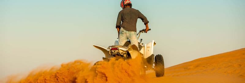 Billet Balade en quad dans le désert Al Wadi