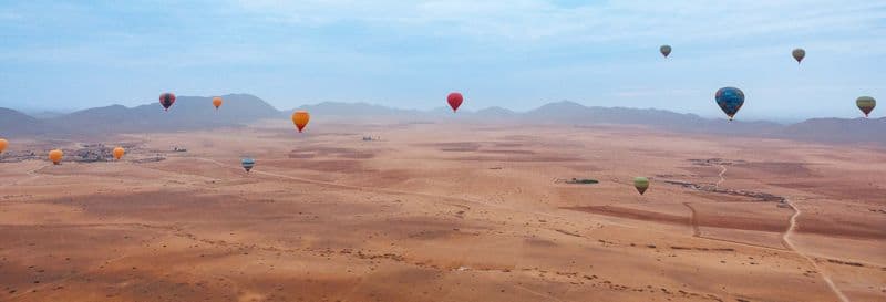 Vol en montgolfière à Agadir