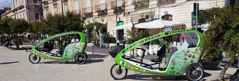 Balade en tuk tuk à Siracusa