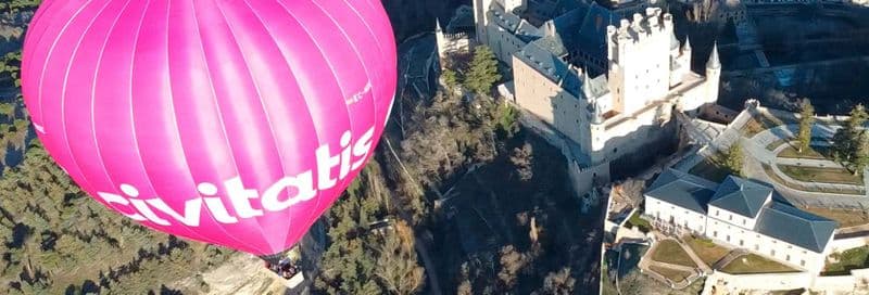 Vol en montgolfière au-dessus de Ségovie
