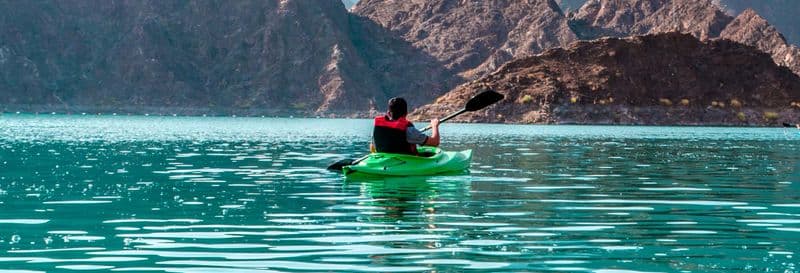 Visite en kayak au réservoir de Potrerillos