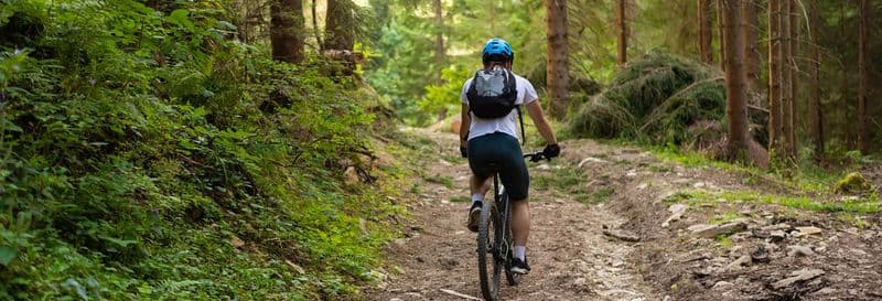 Balade à vélo dans la forêt de Voss