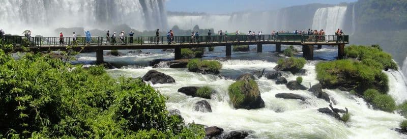 Balade à vélo aux chutes d'Iguazú
