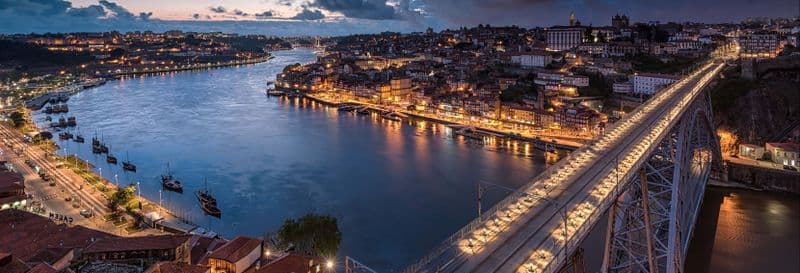Free tour de nuit dans Porto