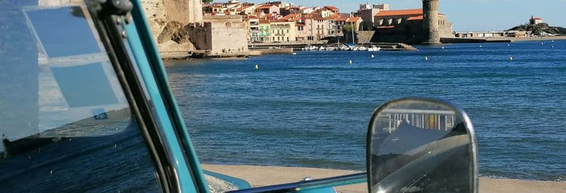 Billet Visite privée de la côte Vermeille en Citroën 2CV