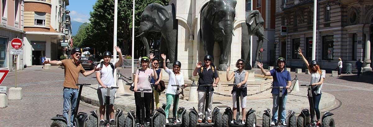 Balade en segway dans Chambéry