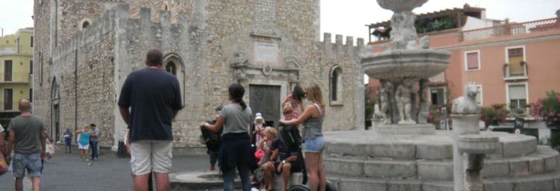 Balade en segway dans Taormine