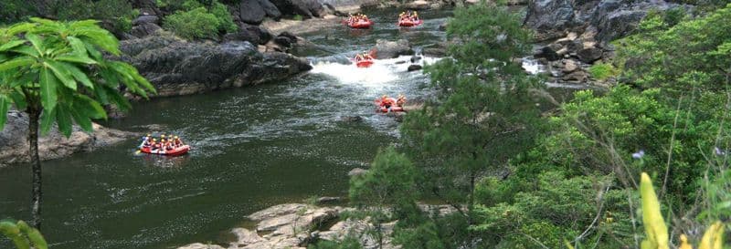 Rafting dans le Parc National des gorges de la Barron