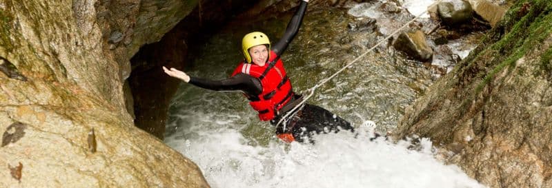 Canyoning à Arroyo Frío