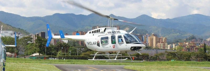 Billet Vol en hélicoptère à Medellin