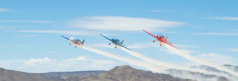 Vol en avion de voltige