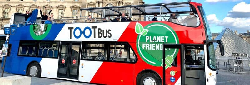 Billet Visite panoramique à bord du bus durable Tootbus