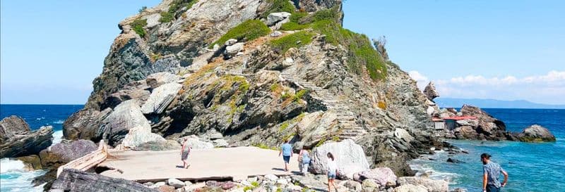 Billet Visite des lieux de tournage de Mamma Mia à Skópelos