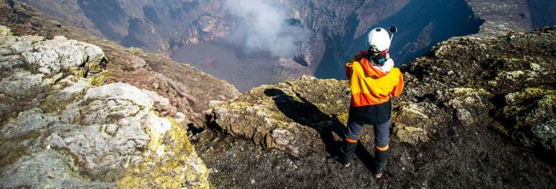 Trek aux cratères parasites