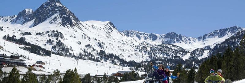 Balade en motoneige à Grandvalira