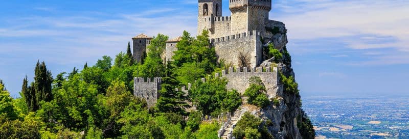 Visite privée de Saint-Marin en vélo électrique