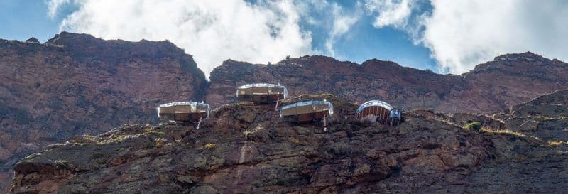 Billet Nuit au Skylodge + Via ferrata et tyrolienne