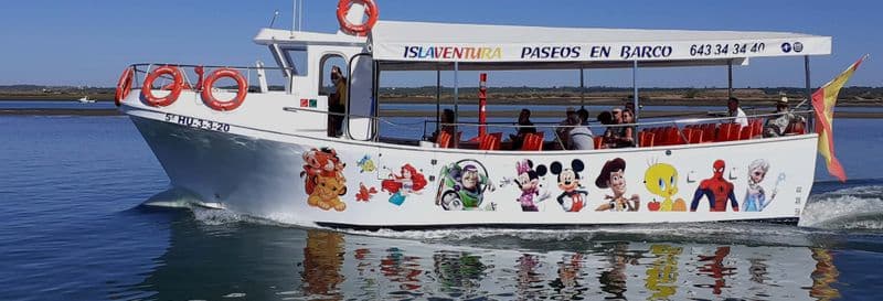 Billet Balade en bateau le long de l'estuaire d'Isla Cristina