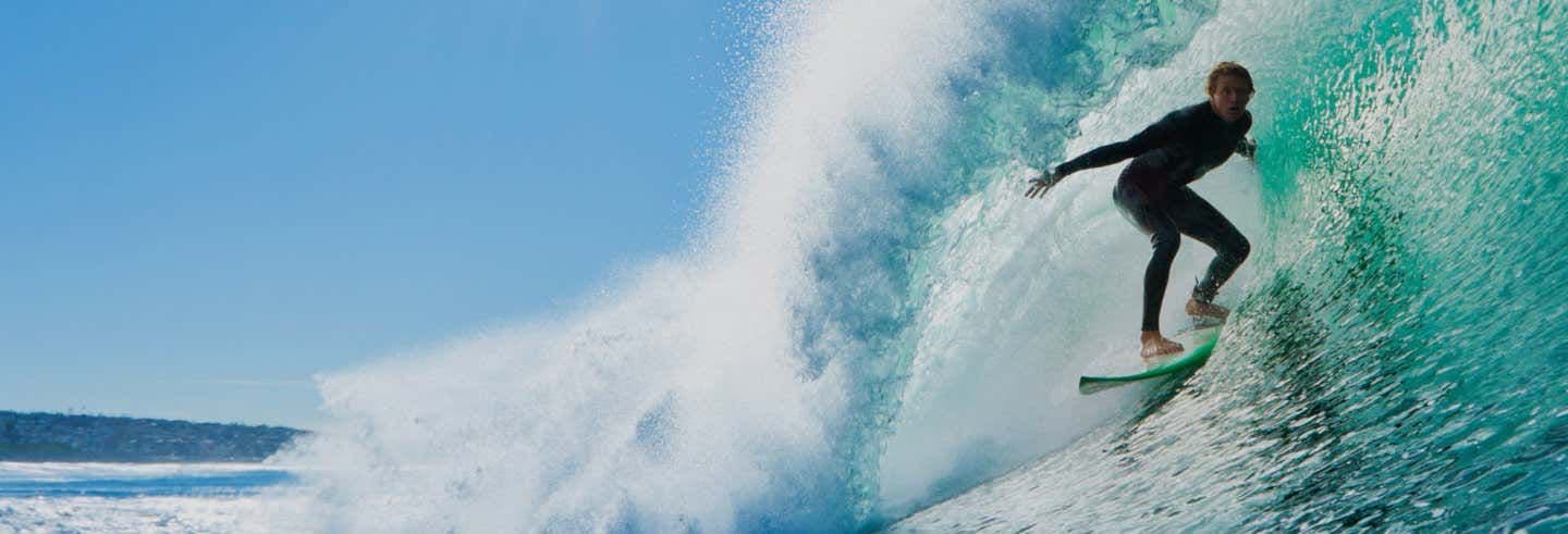 Cours de surf à Suances