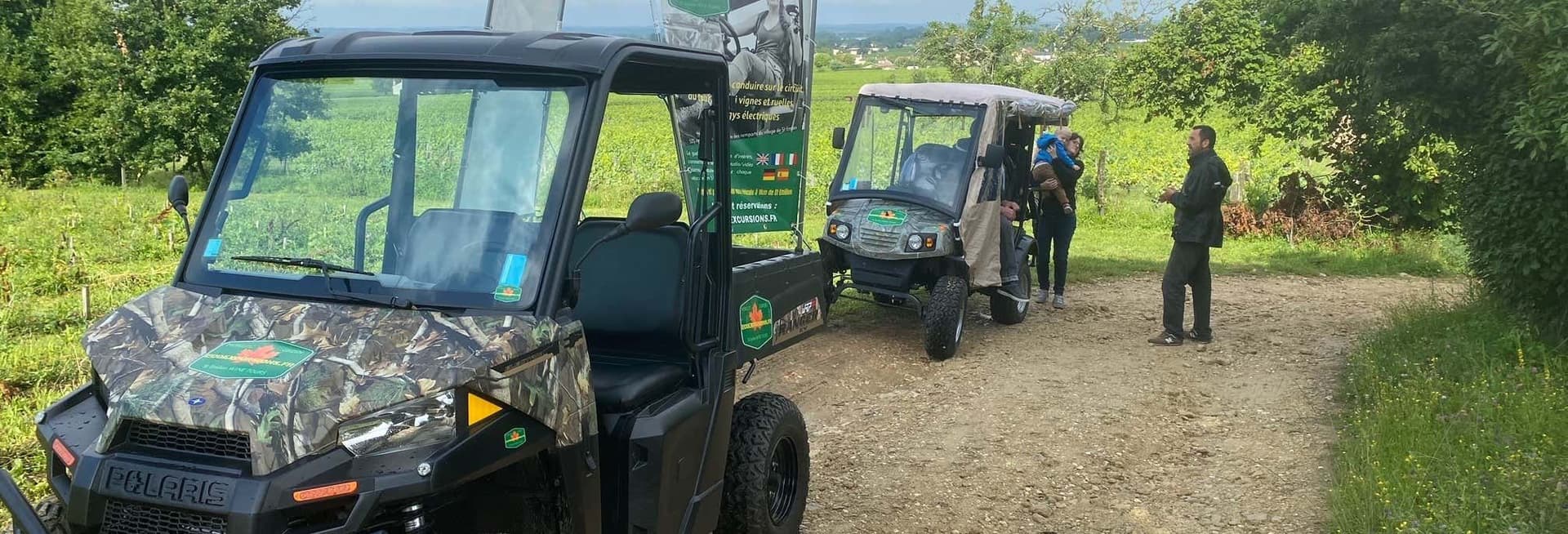 Billet Balade en buggy dans les vignobles du Château Coutet + Visite du domaine viticole