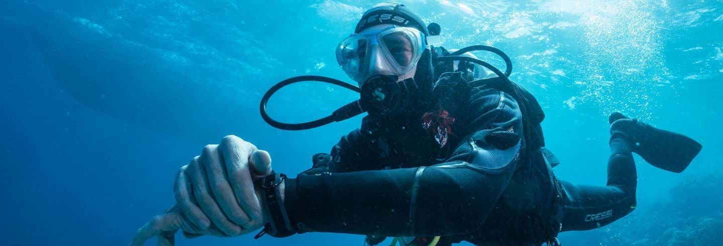 Baptême de plongée à Foz