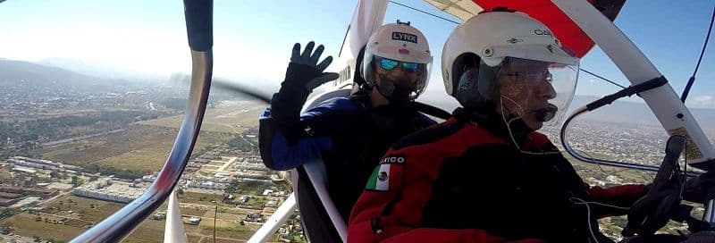 Balade en ULM au-dessus d'Oaxaca